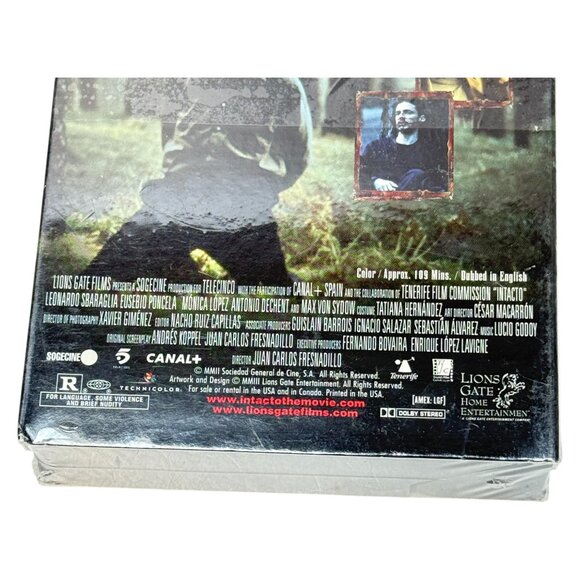 Intacto Vintage VHS New Sealed Juan Carlos Fresnadillo Thriller 2003 New Sealed - Picture 4 of 6